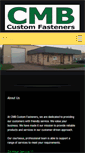 Mobile Screenshot of cmbcustomfasteners.com