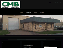 Tablet Screenshot of cmbcustomfasteners.com